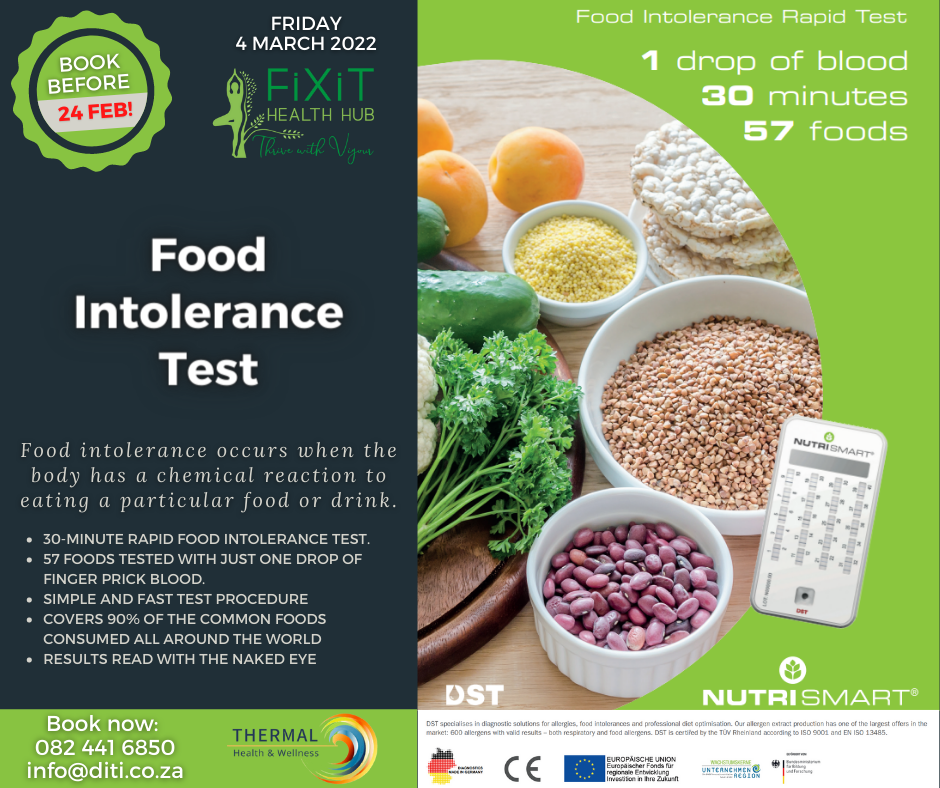 Food Intolerance Tests - 4 March 2022